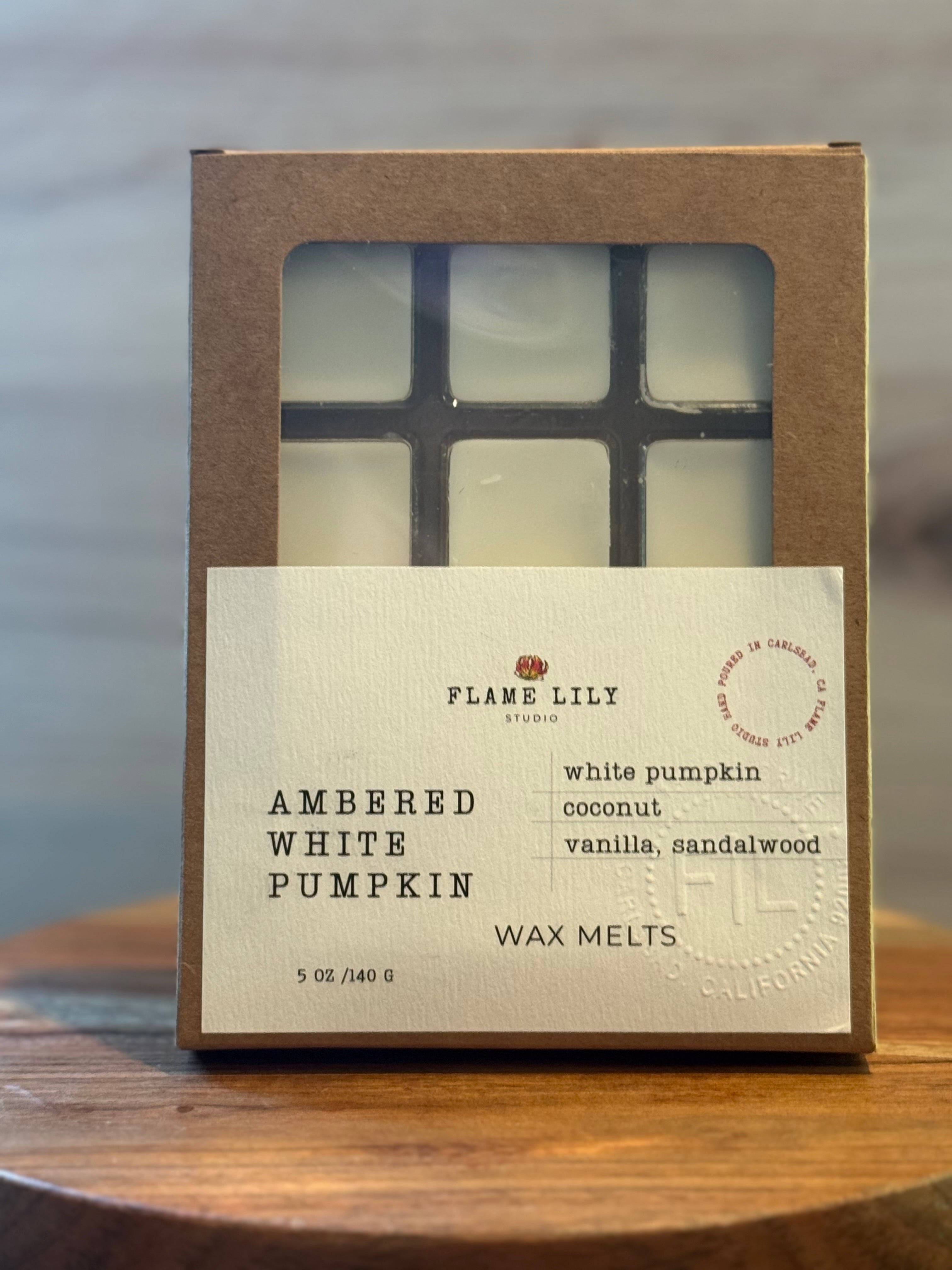 Wax Melt - Ambered White Pumpkin