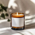 8 oz Amber Candle - Santal and Coconut