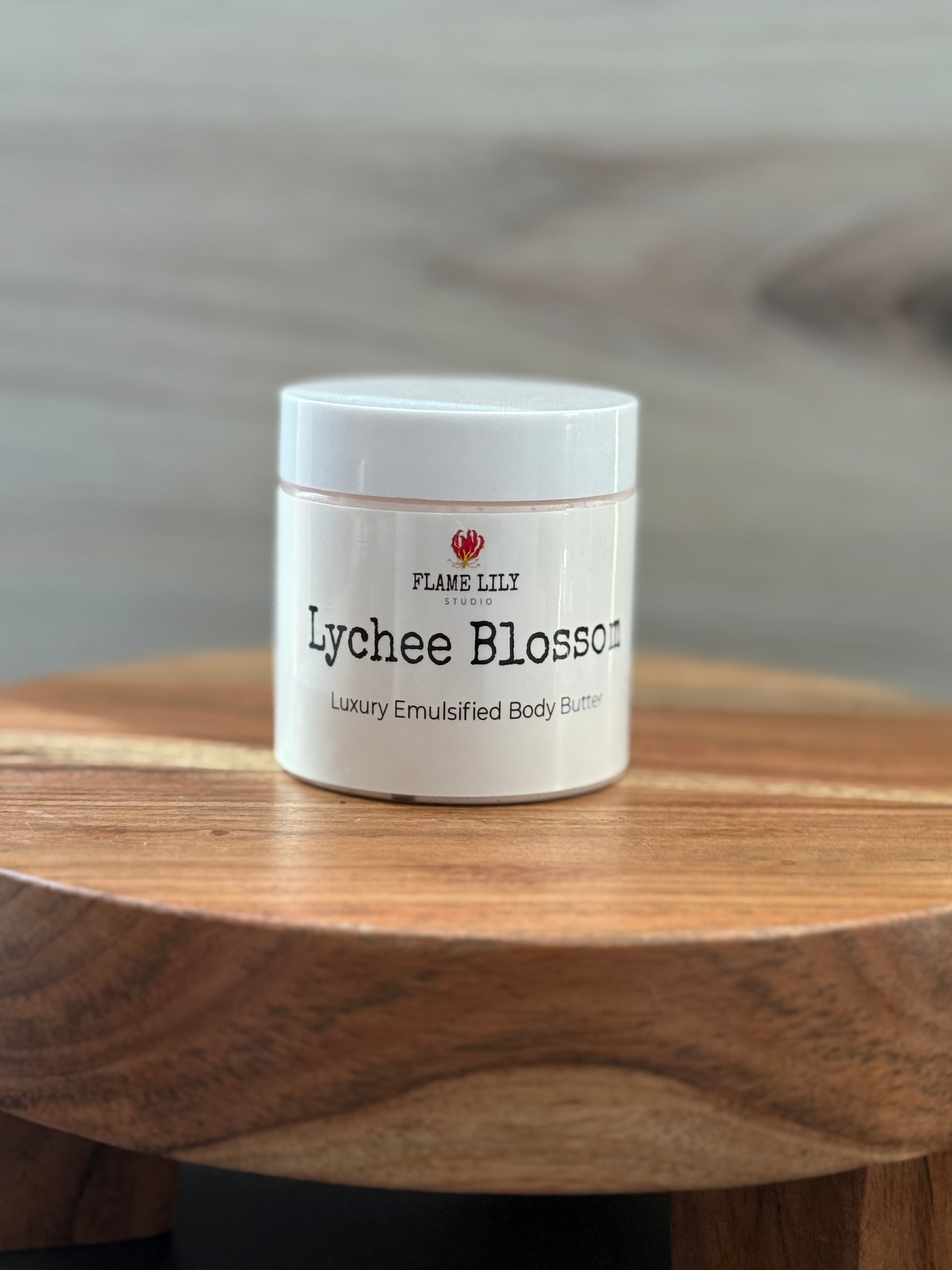 4 oz Luxury Body Cream  Lychee Blossom