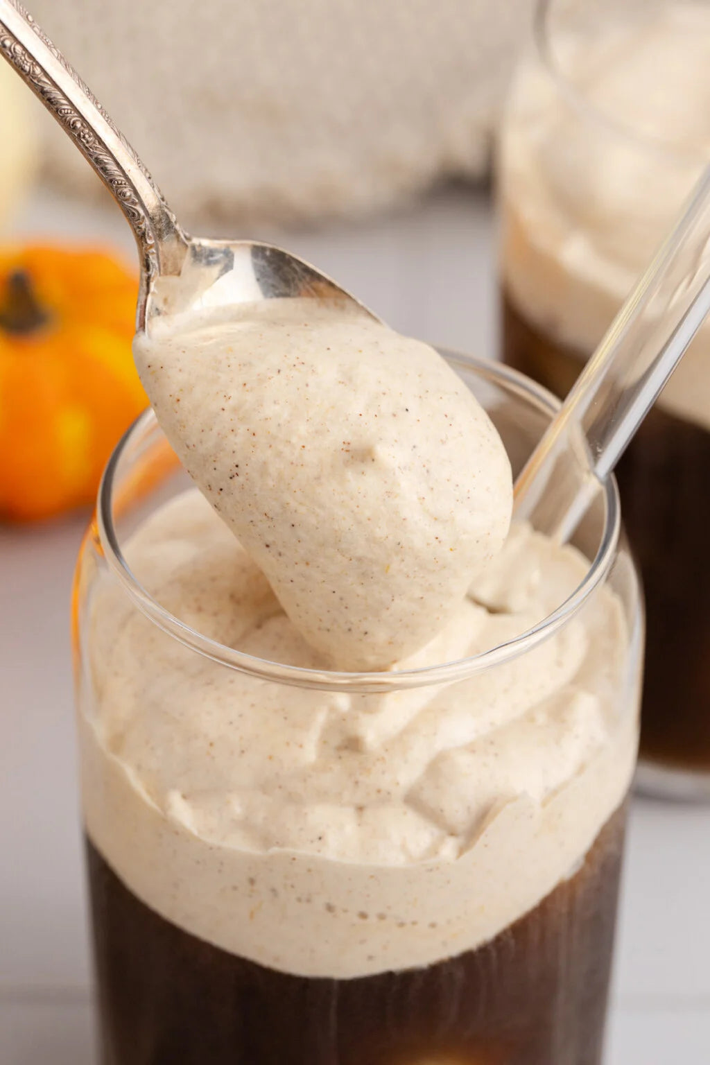 Concrete 8 oz Candle - Pumpkin Froth